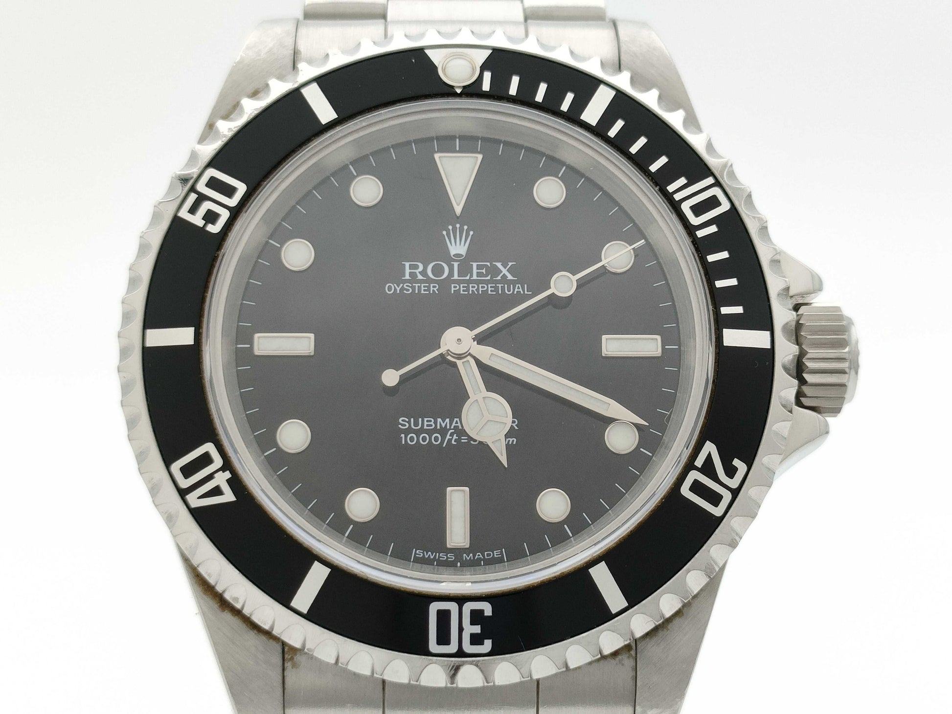 ROLEX 14060 D448813 Black Dial Oyster Breath Men's Watch