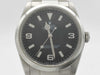 ROLEX 114270 K909738 Black Dial Oyster Breath Boys Watch