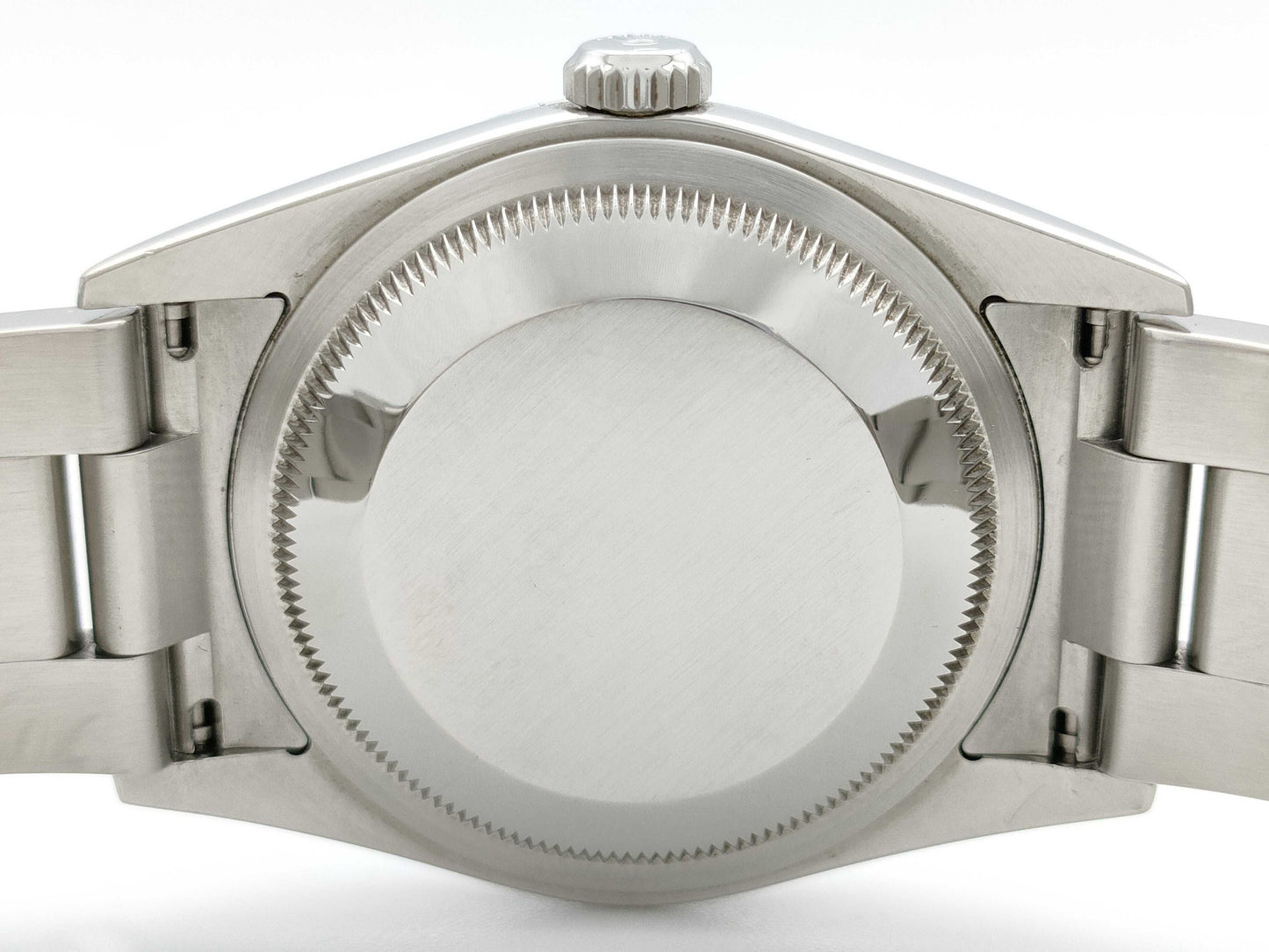 ROLEX 114270 K909738 Black Dial Oyster Breath Boys Watch