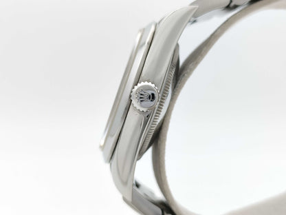 ROLEX 114270 K909738 Black Dial Oyster Breath Boys Watch