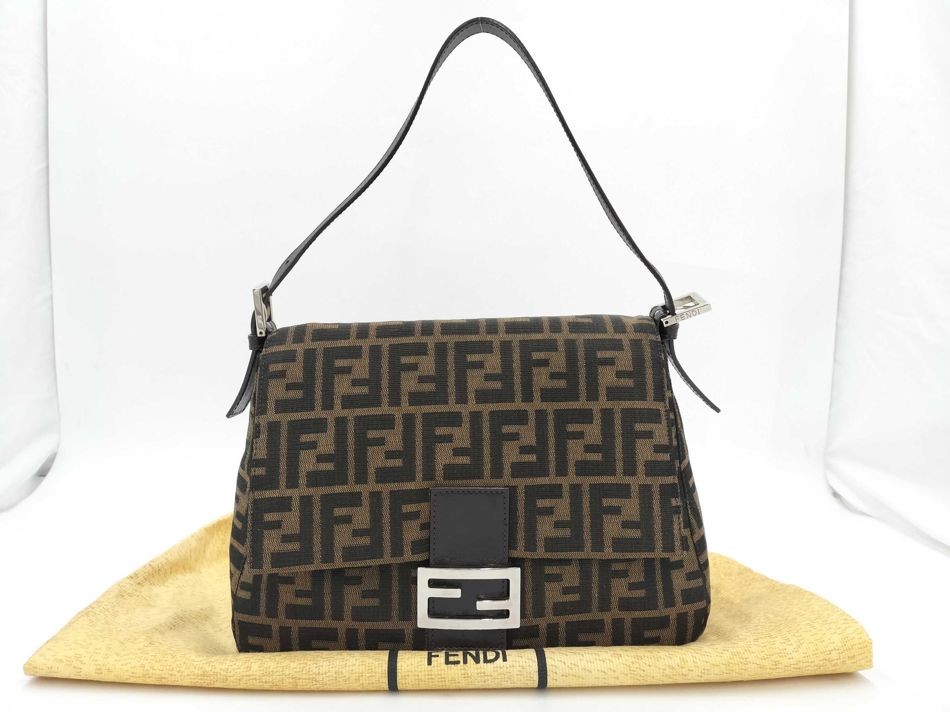 FENDI Fendi Bag Mamma Bucket Zucca Print Shoulder Bag