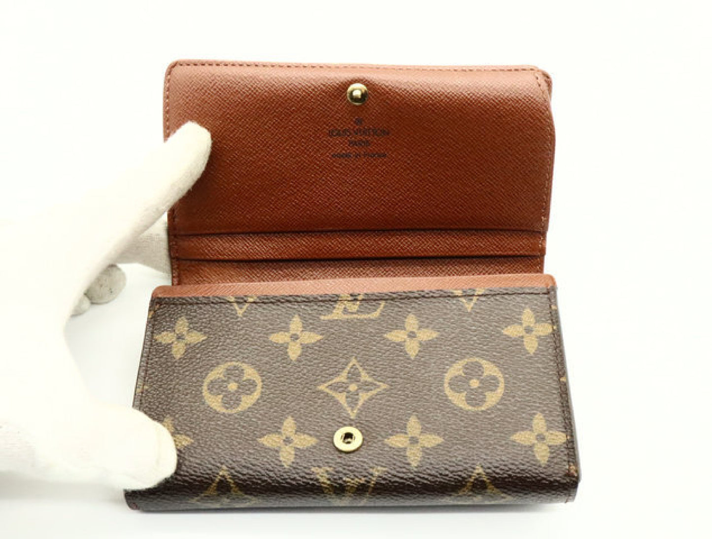 LOUIS VUITTON Monogram Portomone Bietresol M61730 Wallet