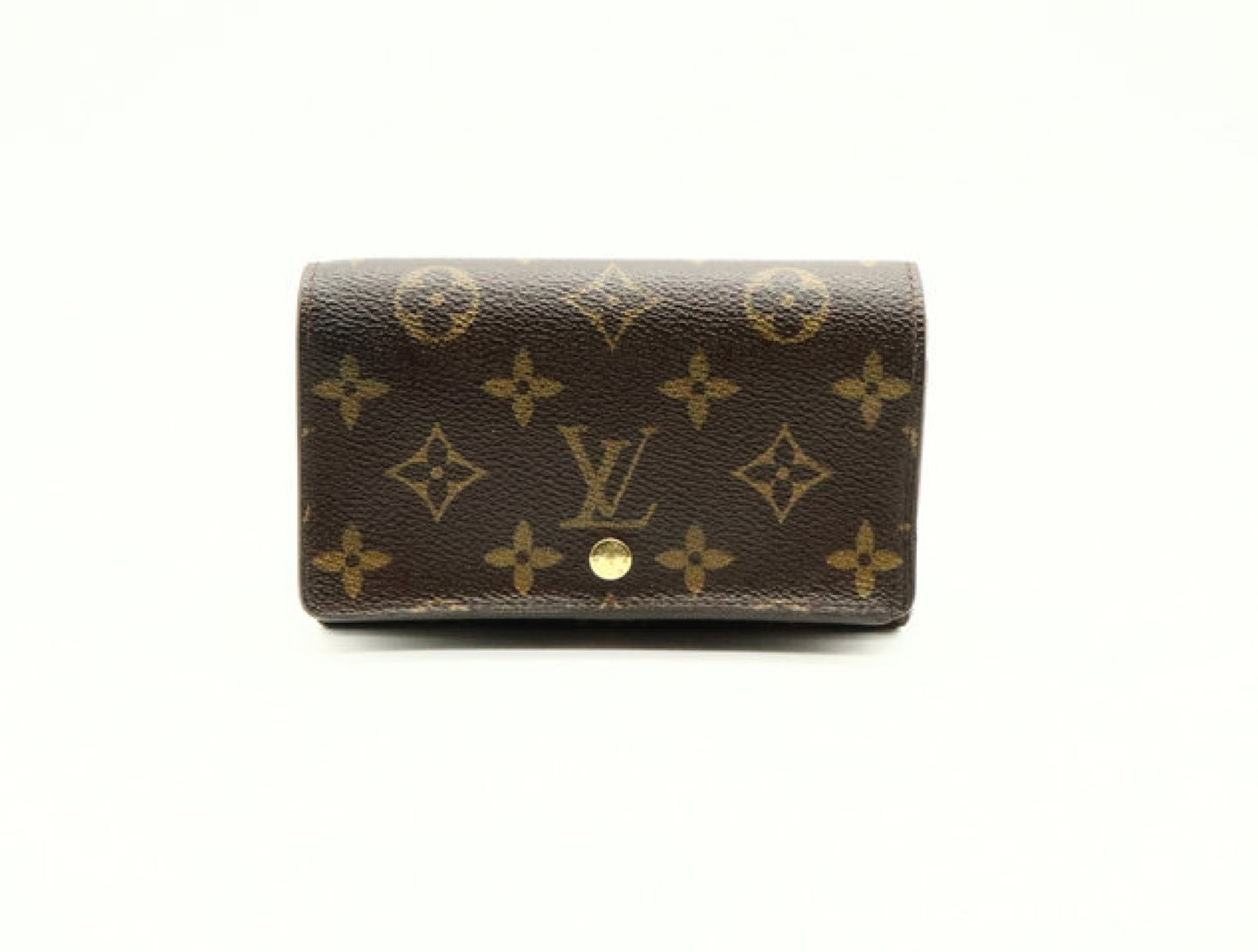 LOUIS VUITTON Monogram Portomone Bietresol M61730 Wallet