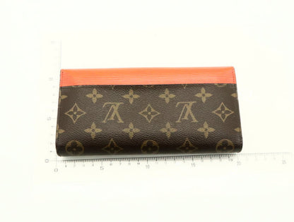 LOUIS VUITTON Monogram Porte-Feuille-Marie-Rouron Pimon M60499 Wallet