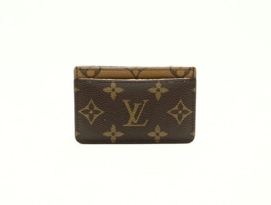 LOUIS VUITTON Monogram Reverse Porto Cart Sampur M69161 Card Case, Pass Case, Business Card Holder