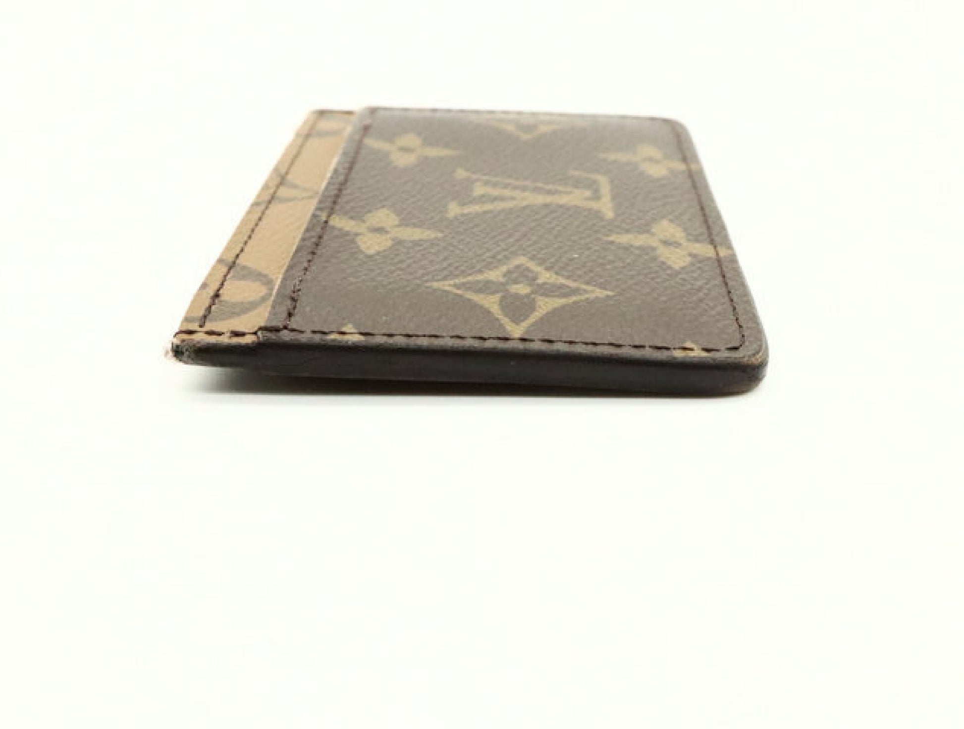 LOUIS VUITTON Monogram Reverse Porto Cart Sampur M69161 Card Case, Pass Case, Business Card Holder