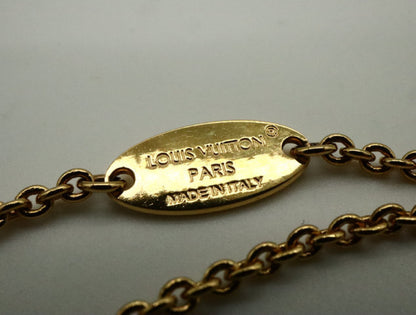 LOUIS VUITTON Essential V M00857 Necklace
