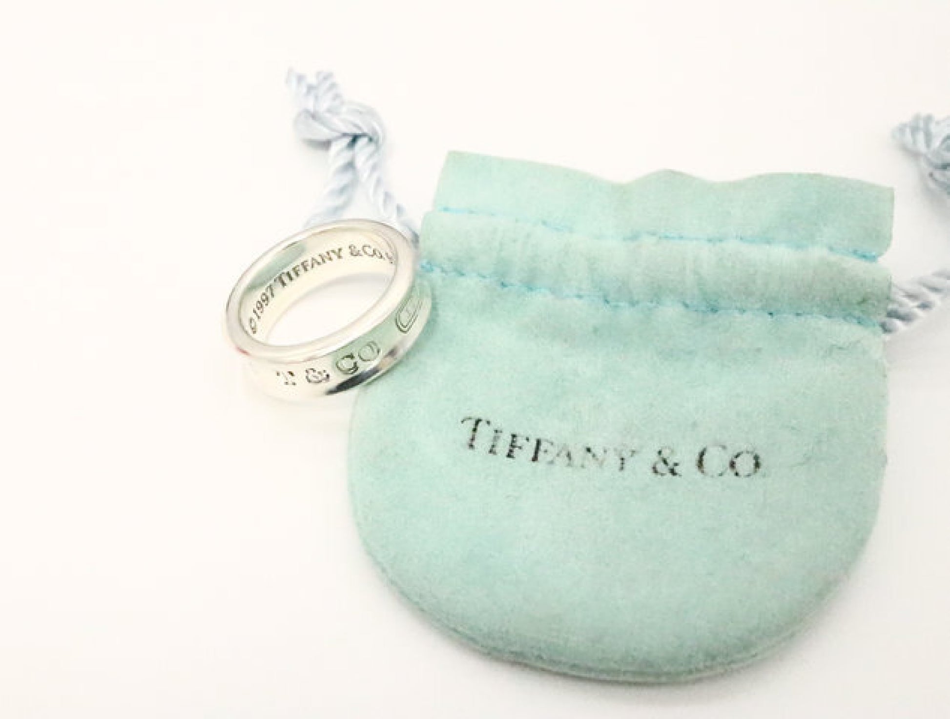 Tiffany & Co. Narrow 1837 925 7.6g #13 Ring
