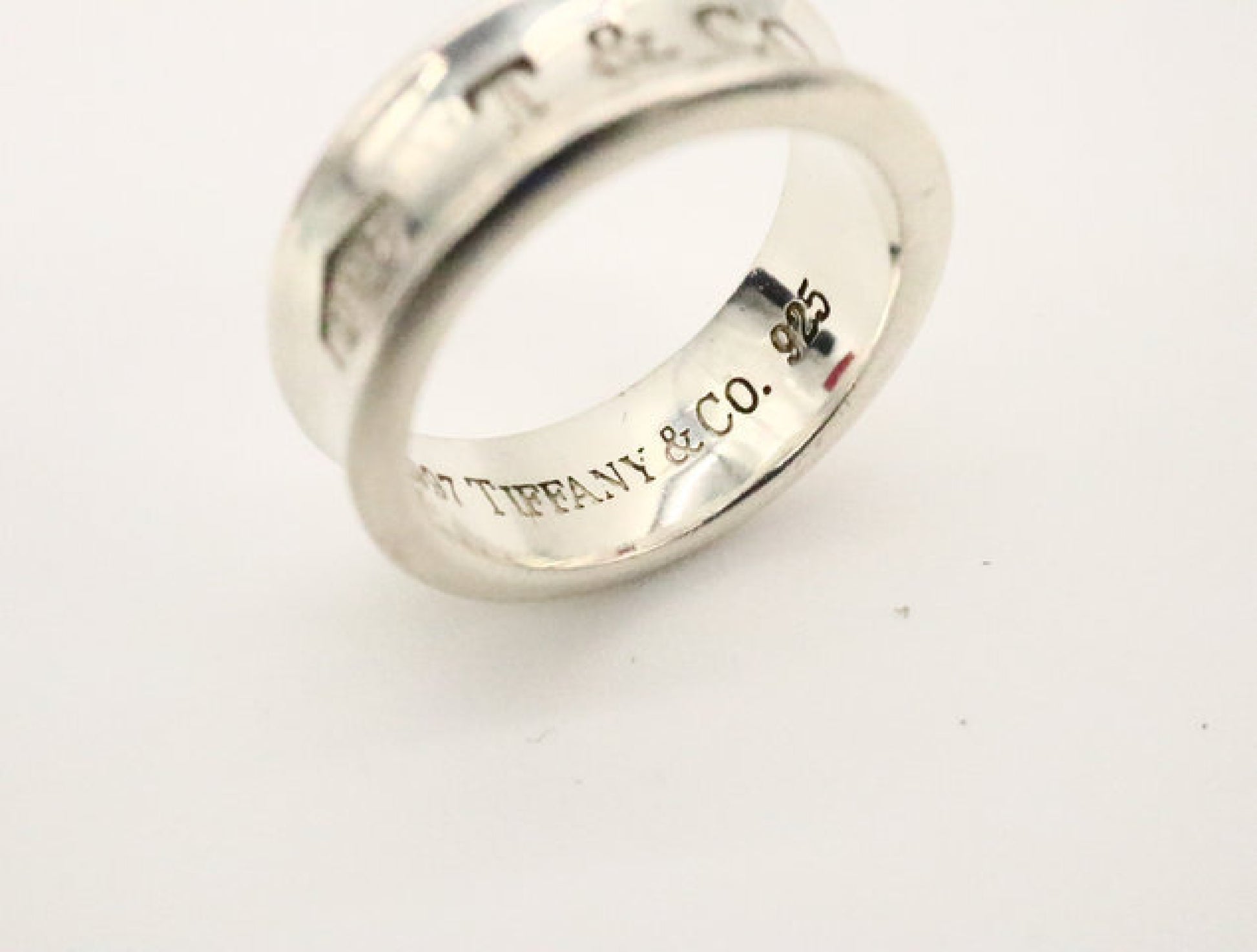 Tiffany&Co. Narrow 1837 925 6.4g #11 Ring