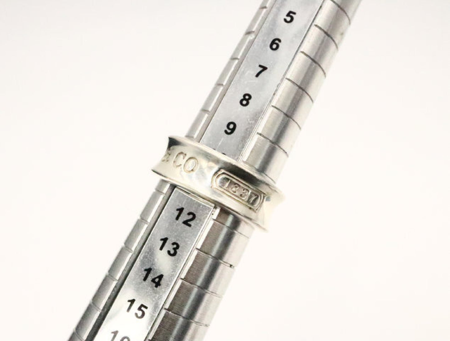 Tiffany&Co. Narrow 1837 925 6.4g #11 Ring