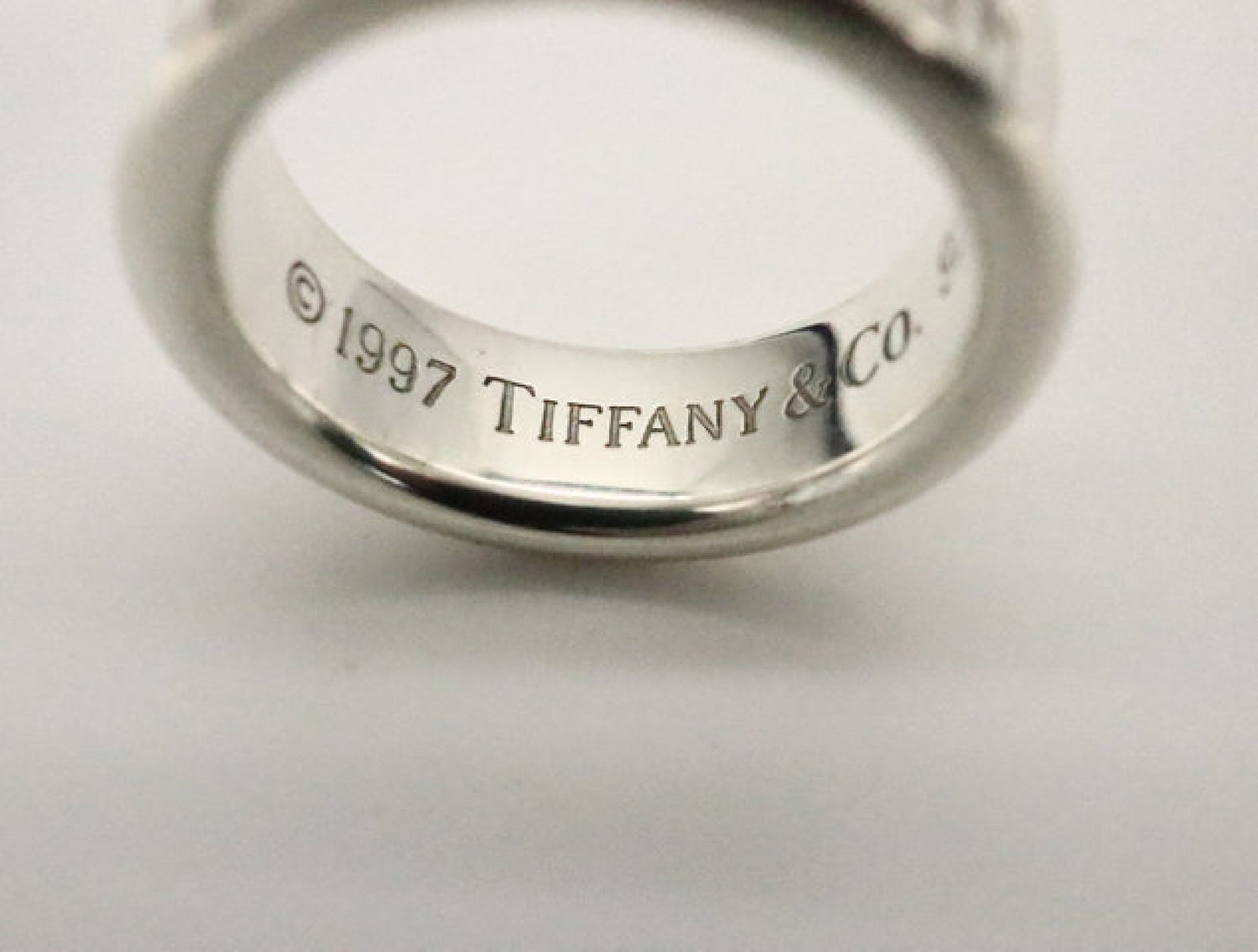 Tiffany & Co. Narrow 1837 925 7.6g #13 Ring