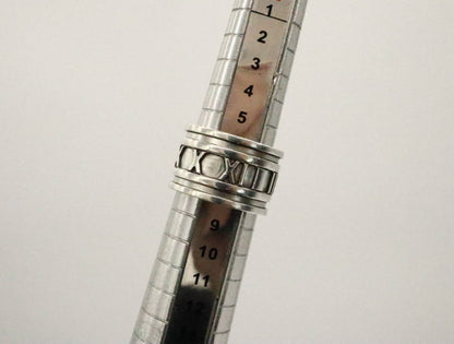 Tiffany&Co. Atlas Wide 925 9.4g #7.5 Ring