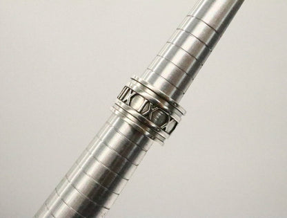 Tiffany&Co. Atlas Wide 925 9.4g #7.5 Ring