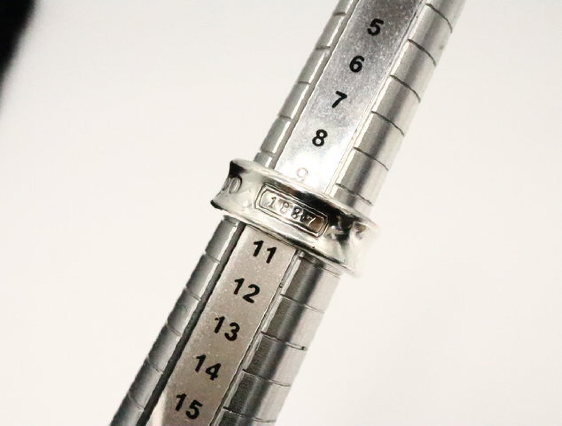 Tiffany&Co. Narrow 1837 925 7.1g #10 Ring