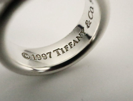 Tiffany&Co. Narrow 1837 925 7.1g #10 Ring