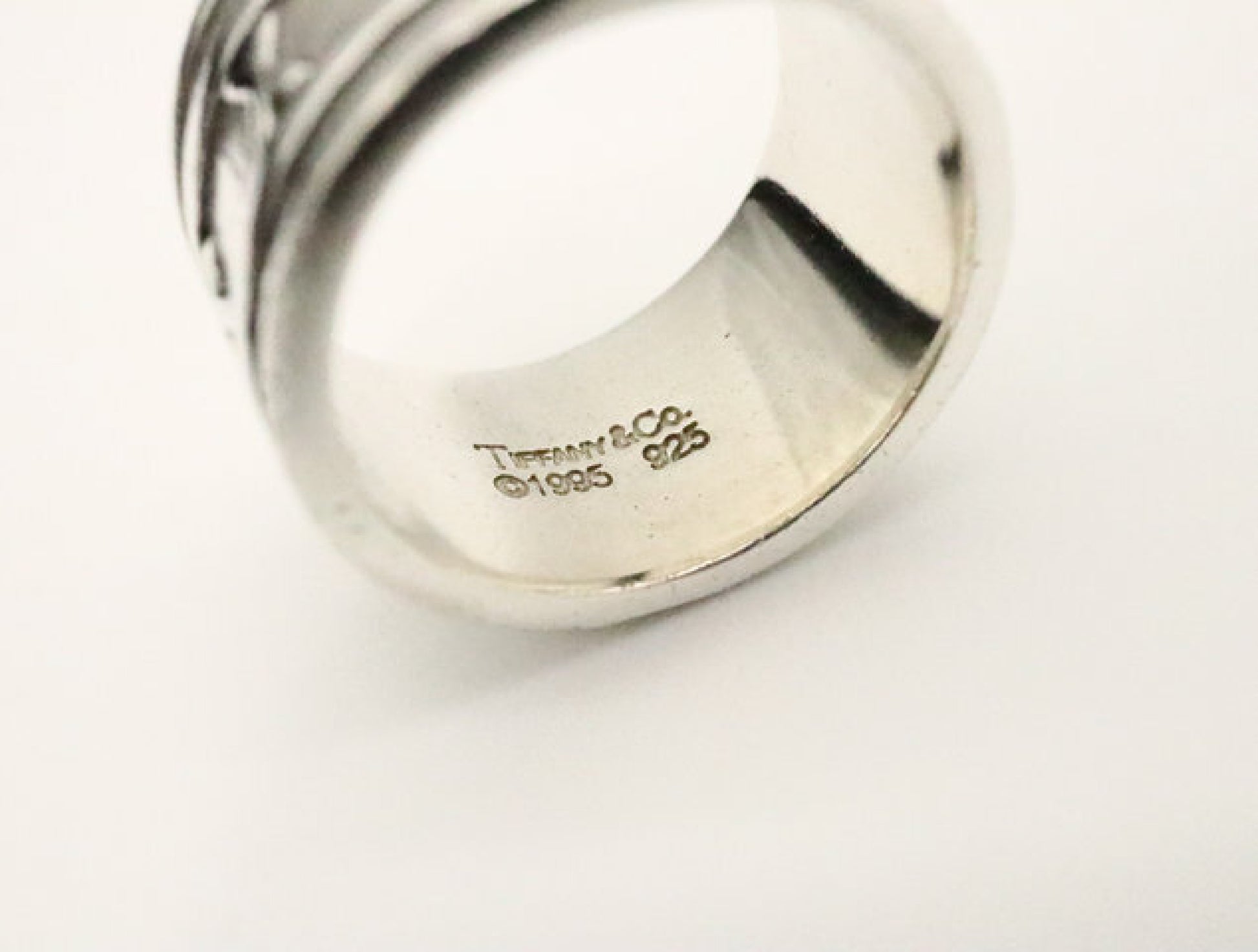 Tiffany&Co. Atlas Wide 925 10g #13 Ring