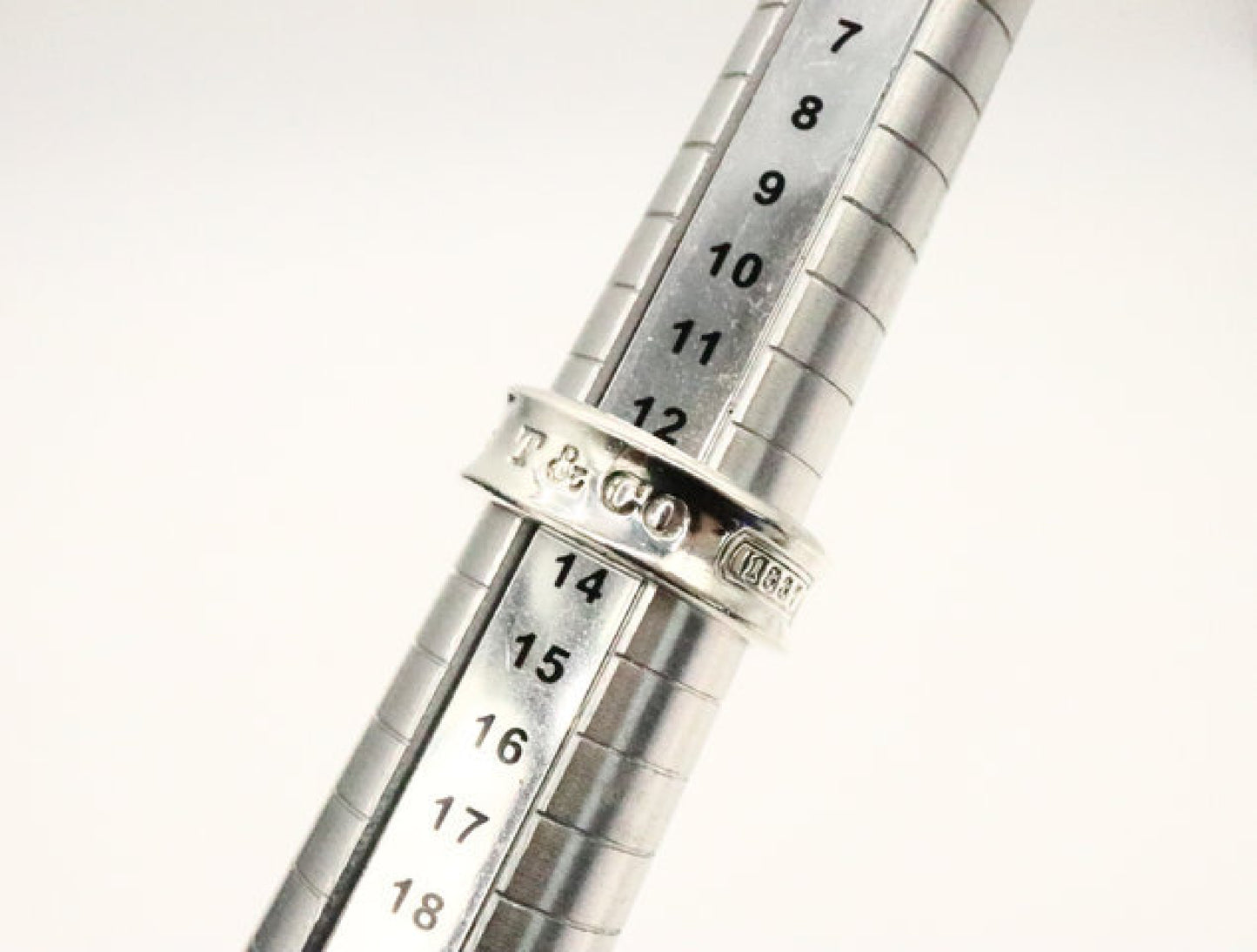 Tiffany & Co. Narrow 1837 925 #13 Ring