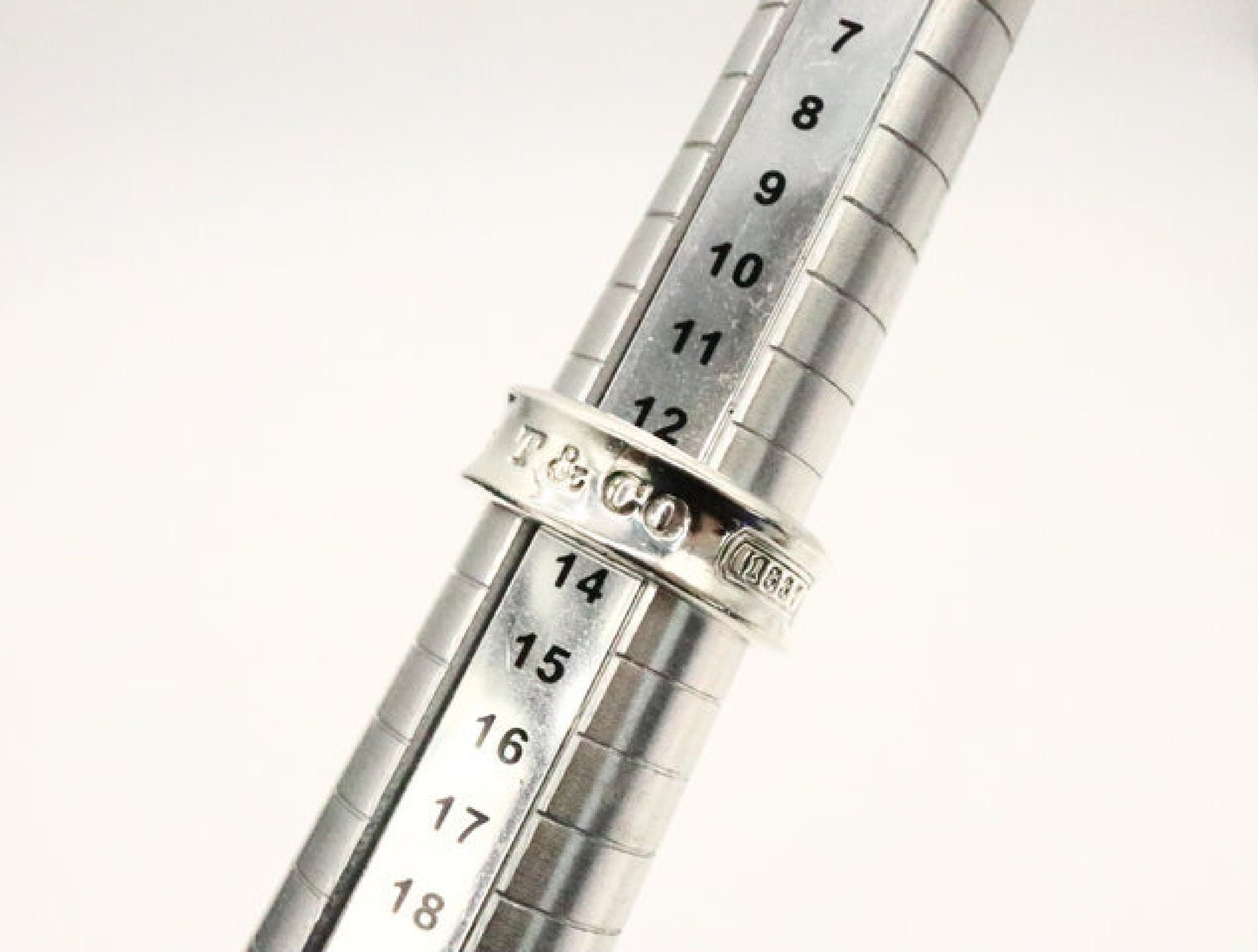 Tiffany & Co. Narrow 1837 925 #13 Ring