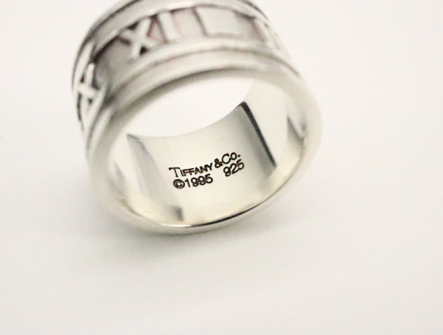 Tiffany&Co. Atlas Wide 925 #9.5 Ring
