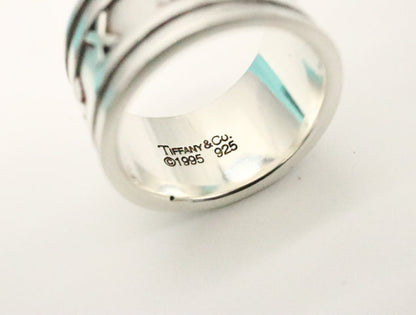 Tiffany&Co. Atlas Wide 925 8.6g #10.5 Ring