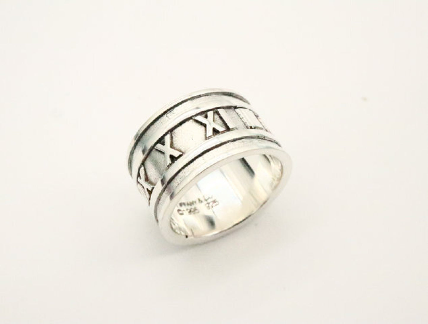 Tiffany&Co. Atlas Wide 925 8.6g #10.5 Ring