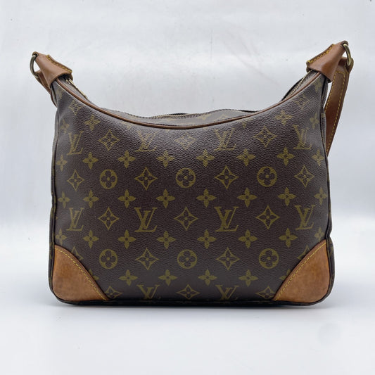 LOUIS VUITTON Monogram Boulogne 30 Shoulder Bag