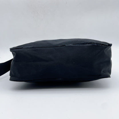 PRADA Nylon Triangle Logo Black Camera Bag Shoulder Bag