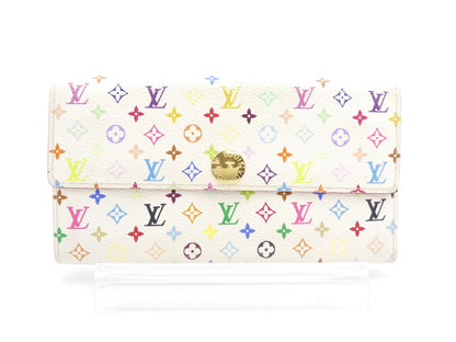 LOUIS VUITTON Monogram Multicolor Porto Mone Credit Wallet