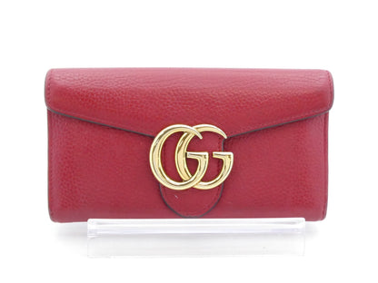 GUCCI GG Hardware Leather Wallet