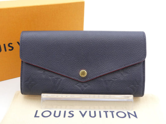 LOUIS VUITTON Monogram Unplanted Portefeuille Sara Wallet