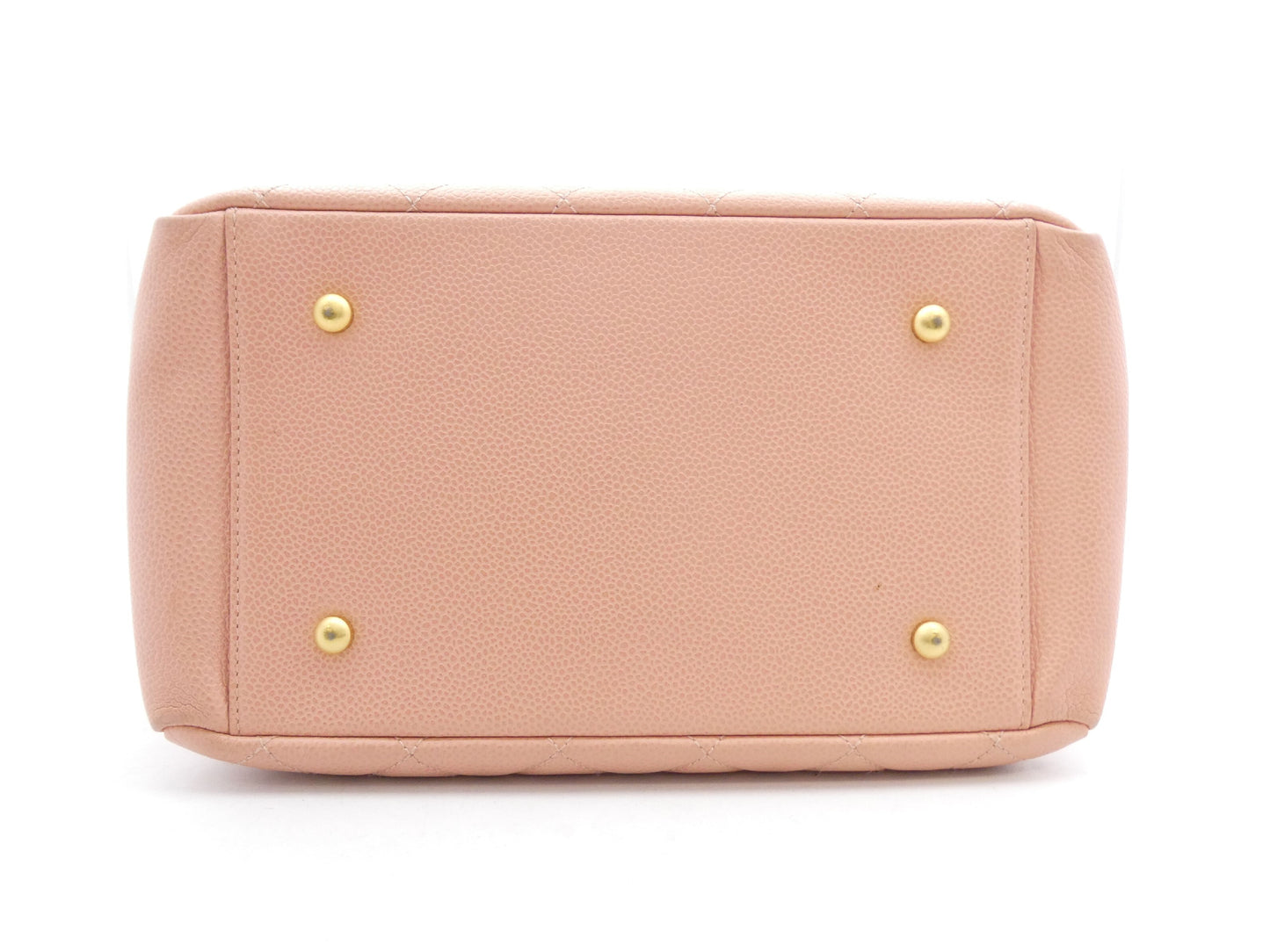 CHANEL Matlasse Caviar Skin Cocomark Chain Tote Bag