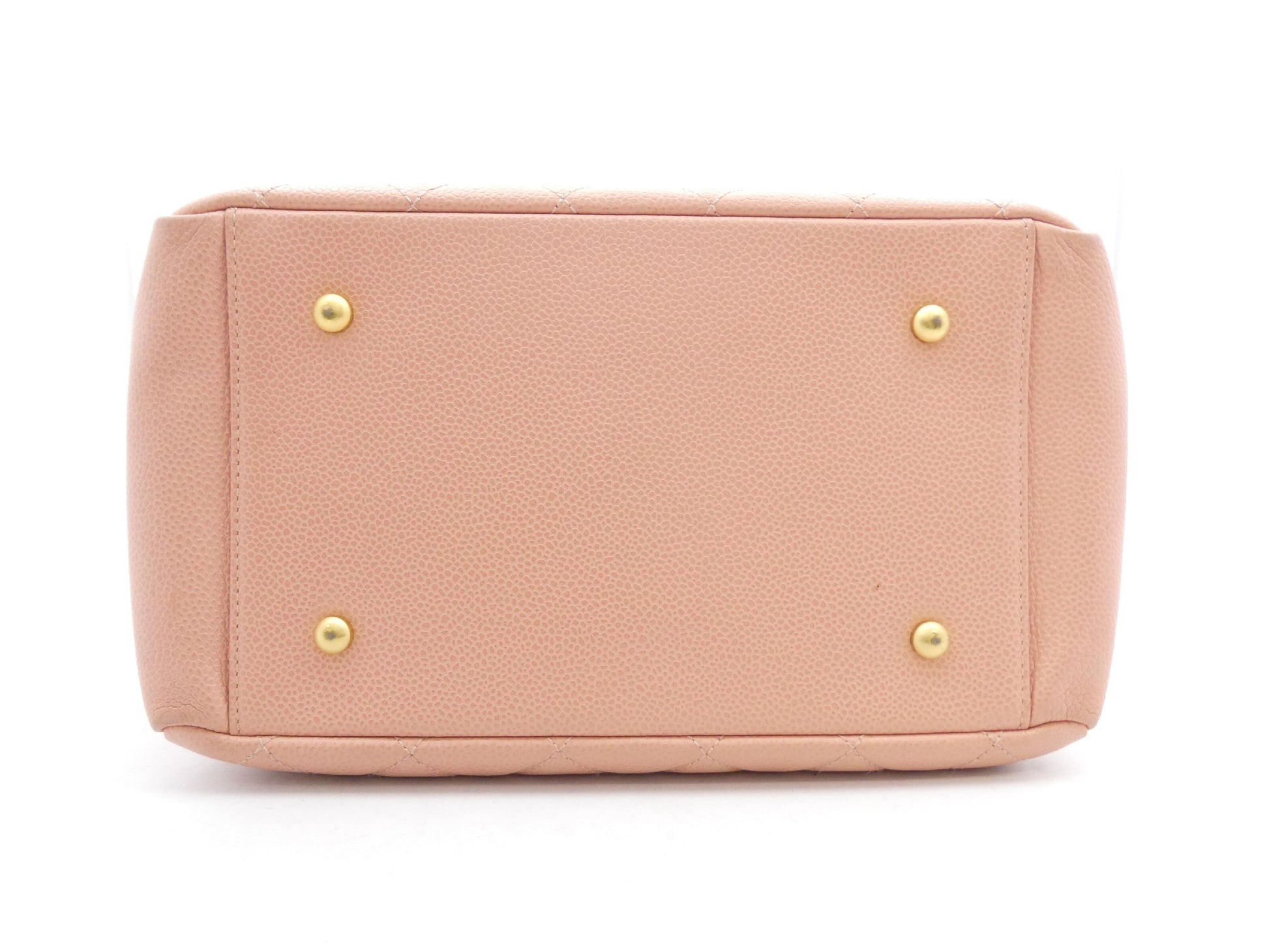 CHANEL Matlasse Caviar Skin Cocomark Chain Tote Bag