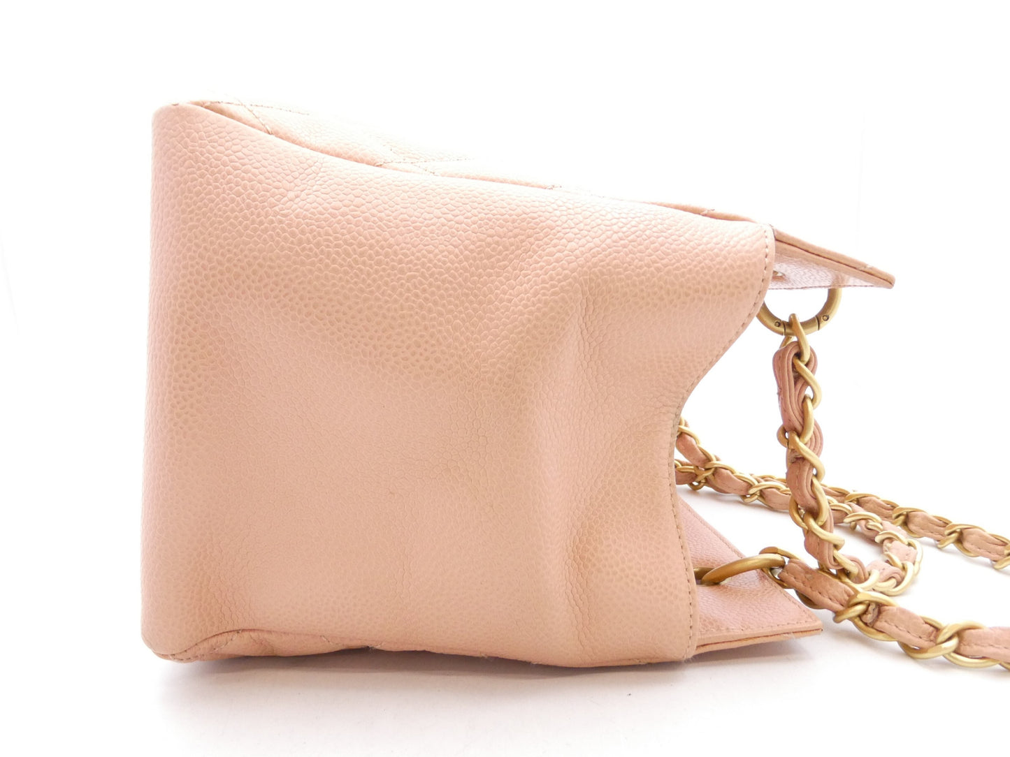 CHANEL Matlasse Caviar Skin Cocomark Chain Tote Bag