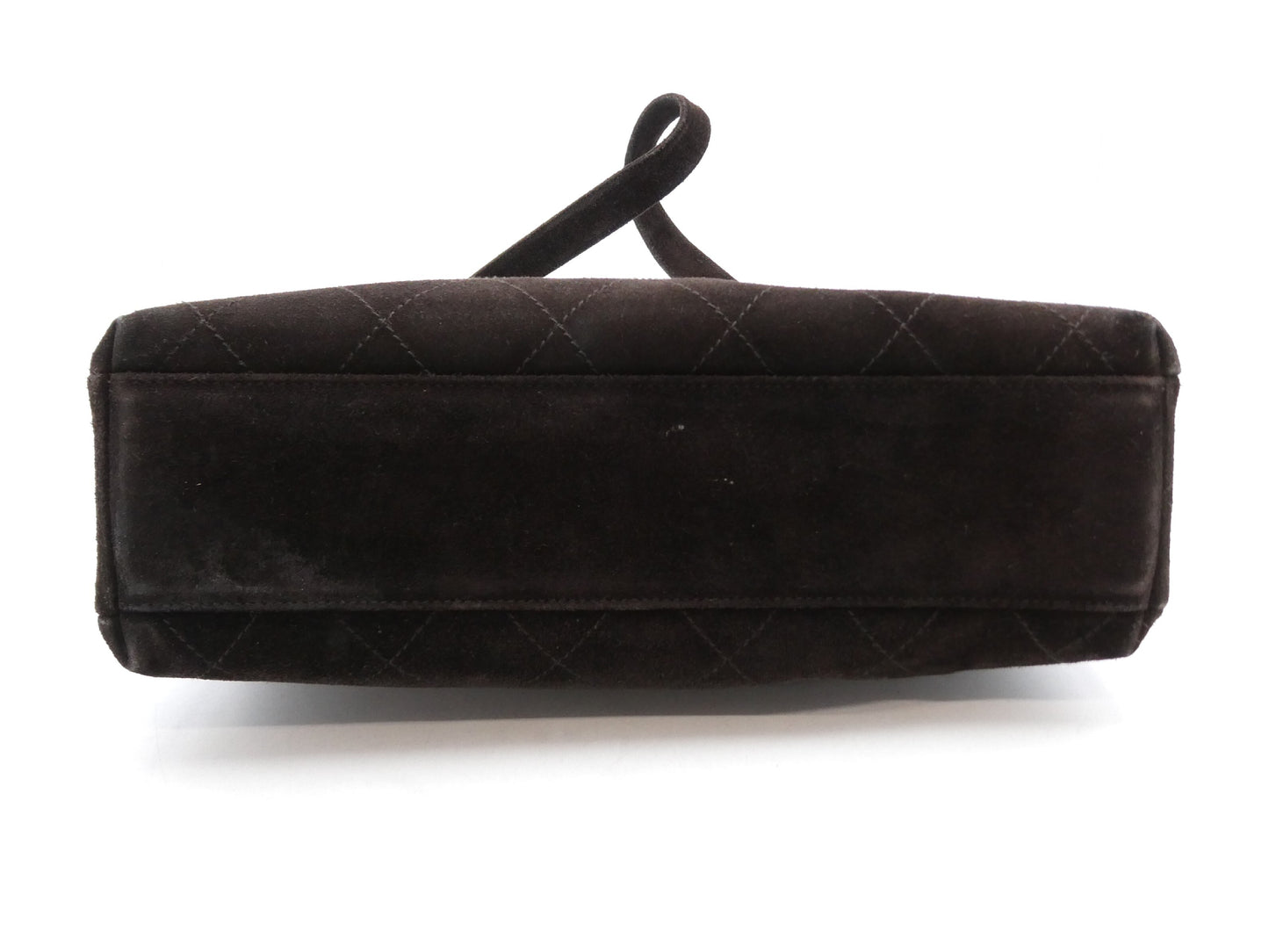 CHANEL Matlasse Suede Cocomark Shoulder Bag