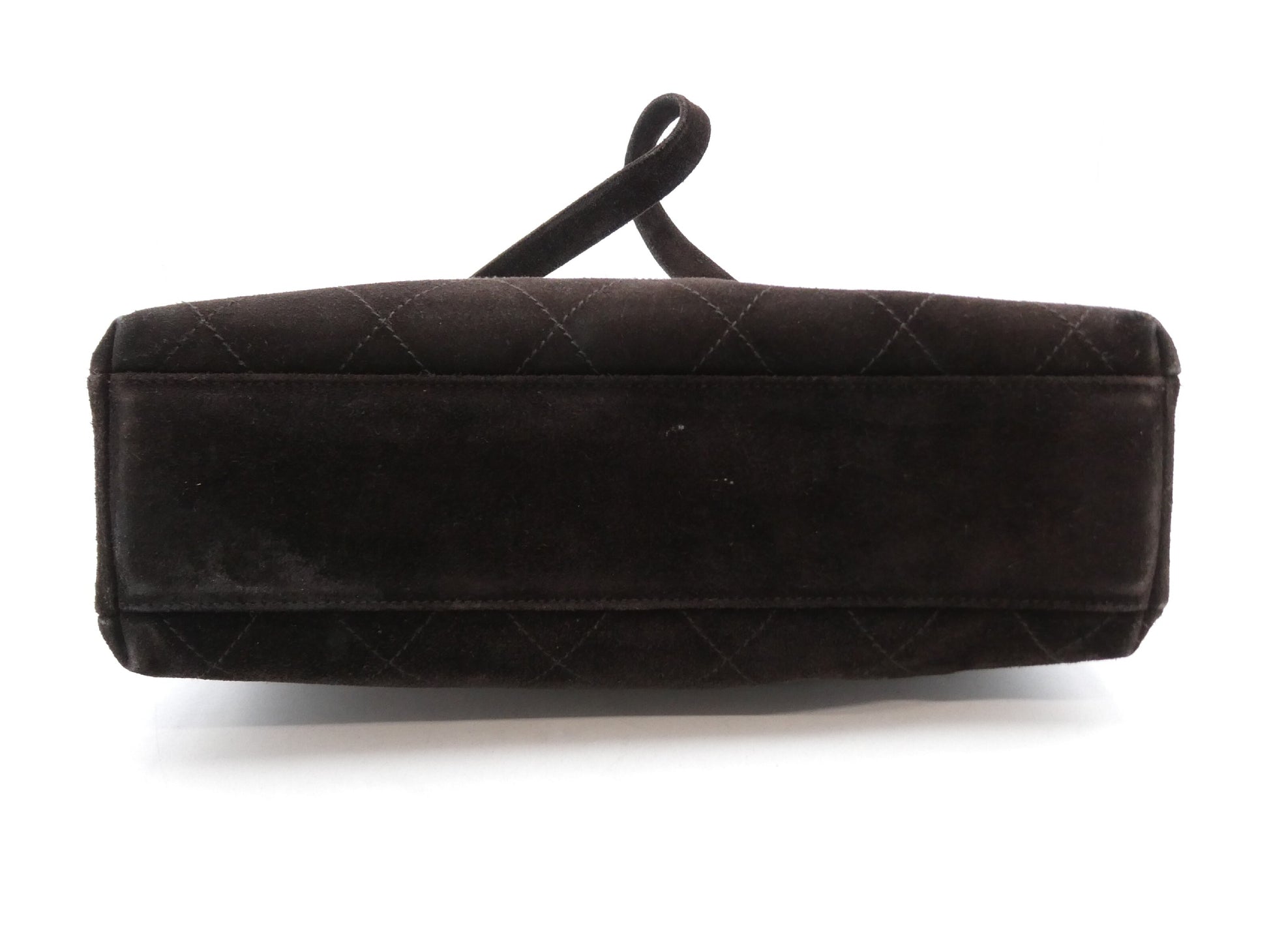 CHANEL Matlasse Suede Cocomark Shoulder Bag