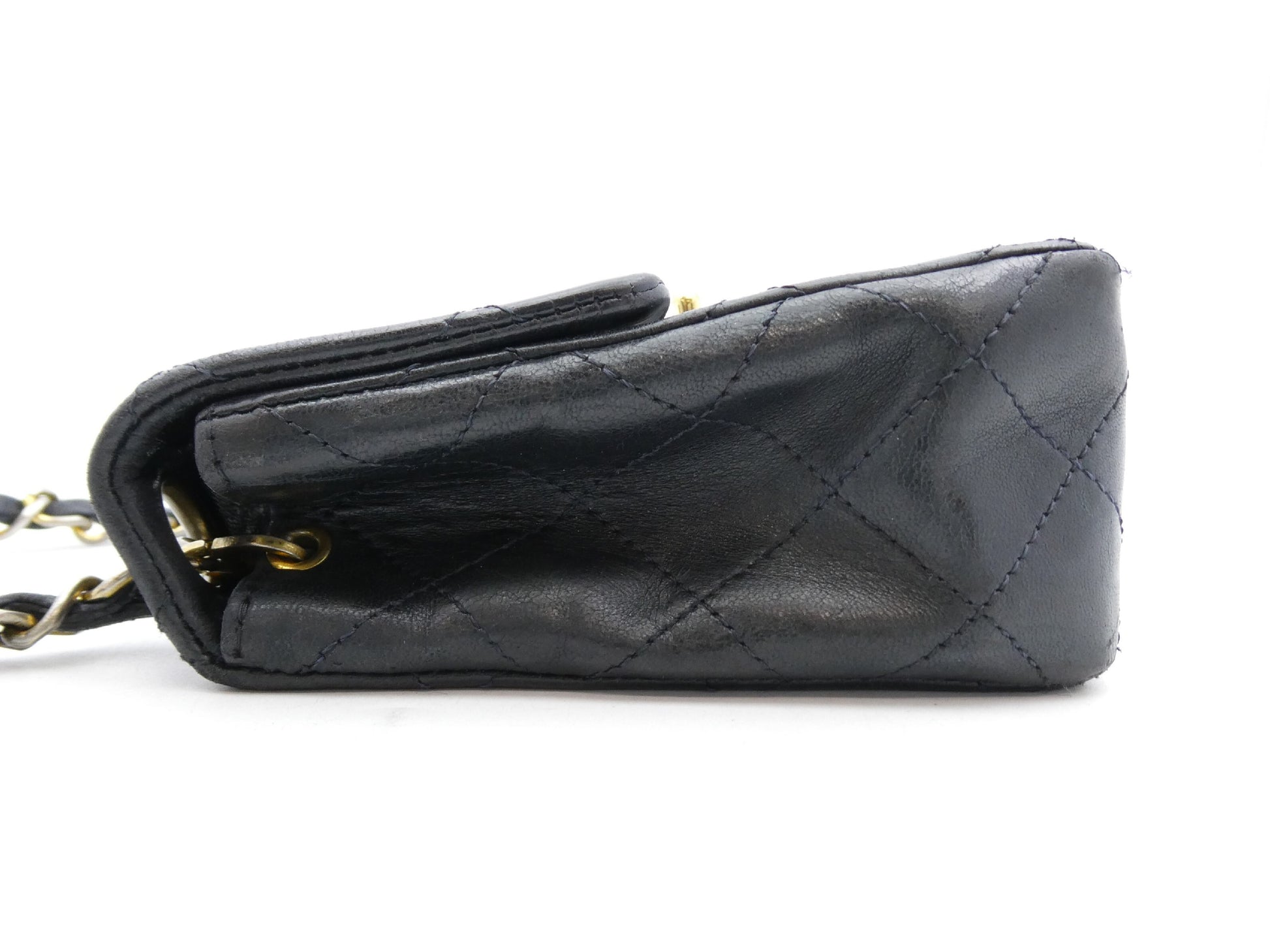 CHANEL Mini Matlasse Cocomark Turnlock Chain Shoulder Bag