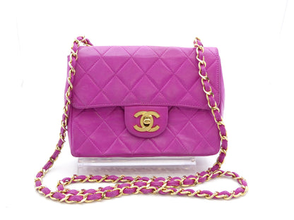 CHANEL Matlasse Cocomark Turnlock Chain Shoulder Bag