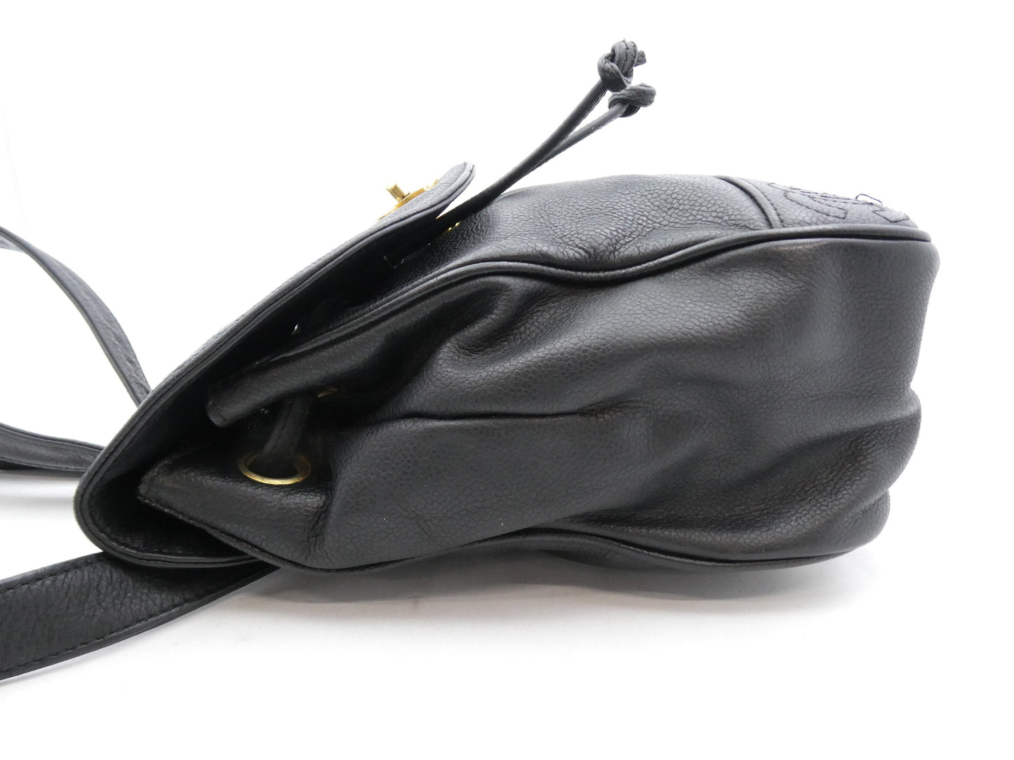 CHANEL Triple Coco Caviar Skin Chain Rucksack