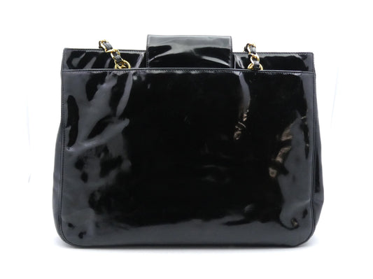 CHANEL Cocomark Enamel Chain Shoulder Bag