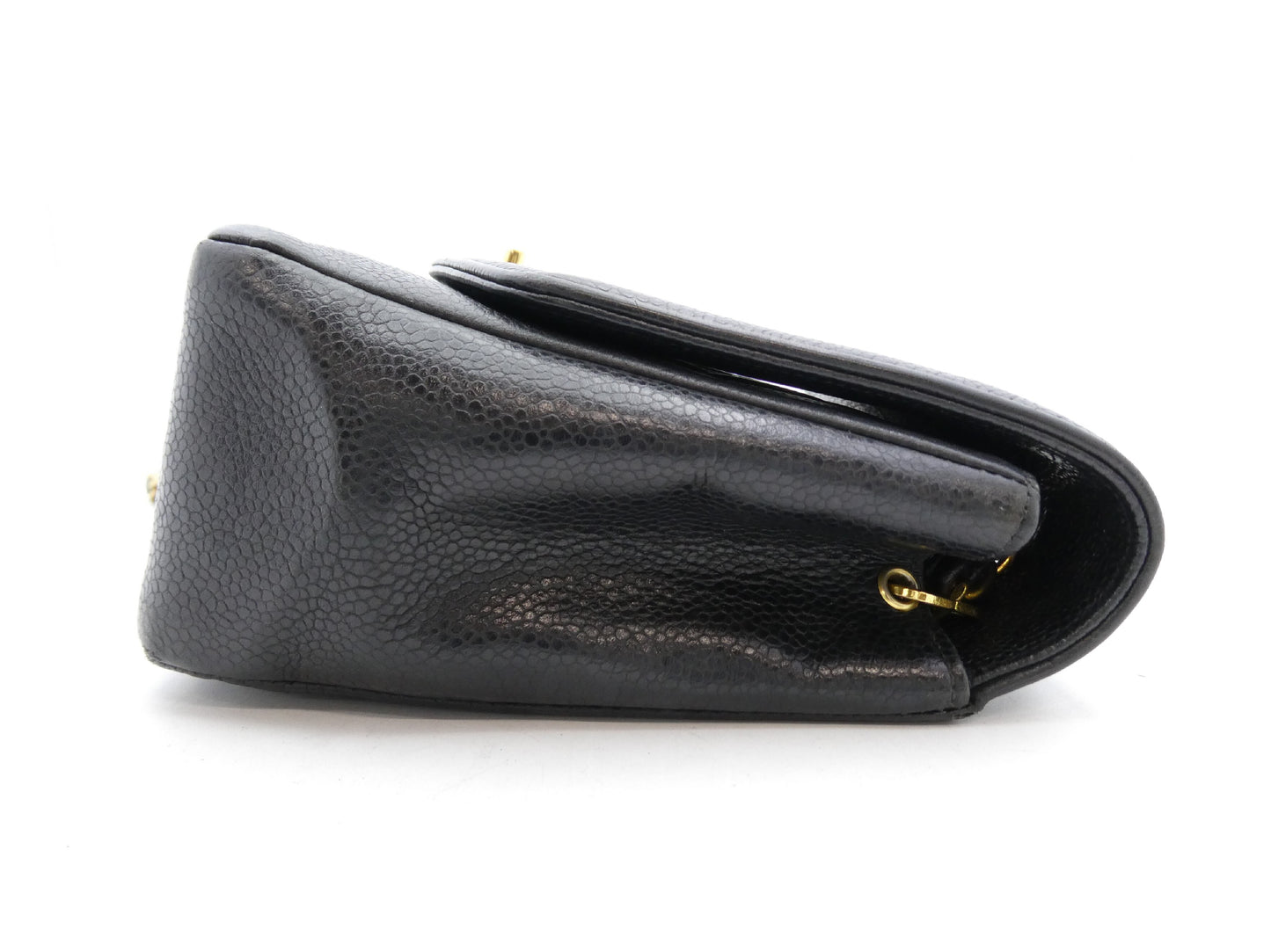 CHANEL Diana Caviar Skin Cocomark Chain Shoulder Bag