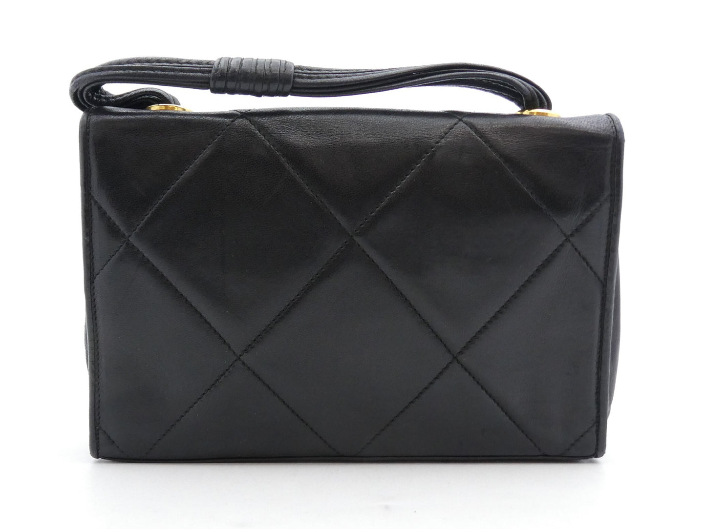 CHANEL Matlasse Cocomark Leather Handbag