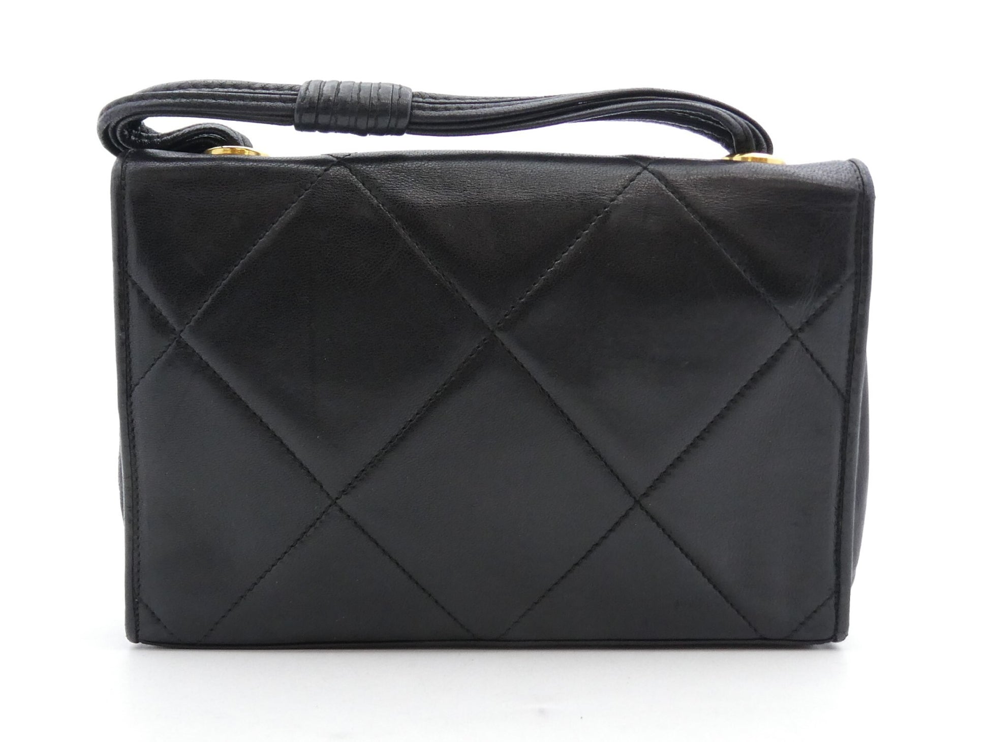 CHANEL Matlasse Cocomark Leather Handbag