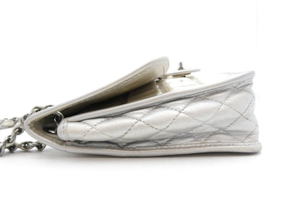 CHANEL Chocolate Bar Ice Cube Coco Mark Chain Shoulder Bag