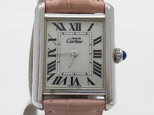 Cartier Mast Tank W1016130 2416 060569PL Quartz Women's Watch