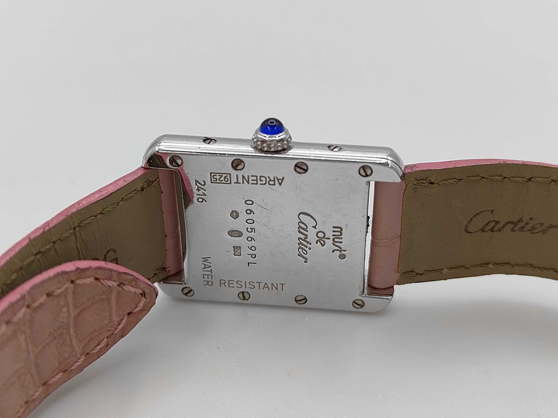 Cartier Mast Tank W1016130 2416 060569PL Quartz Women's Watch