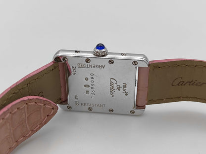 Cartier Mast Tank W1016130 2416 060569PL Quartz Women's Watch