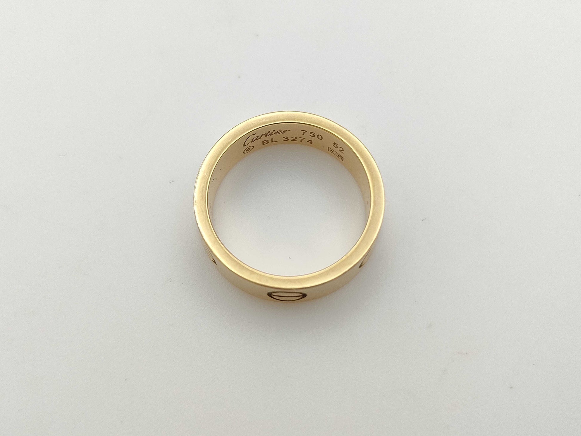 Cartier Love #52 750 7.1g Ring 