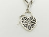 Tiffany & Co. Filigree Heart Key Bracelet SV925 17.2g Bracelet Bangle