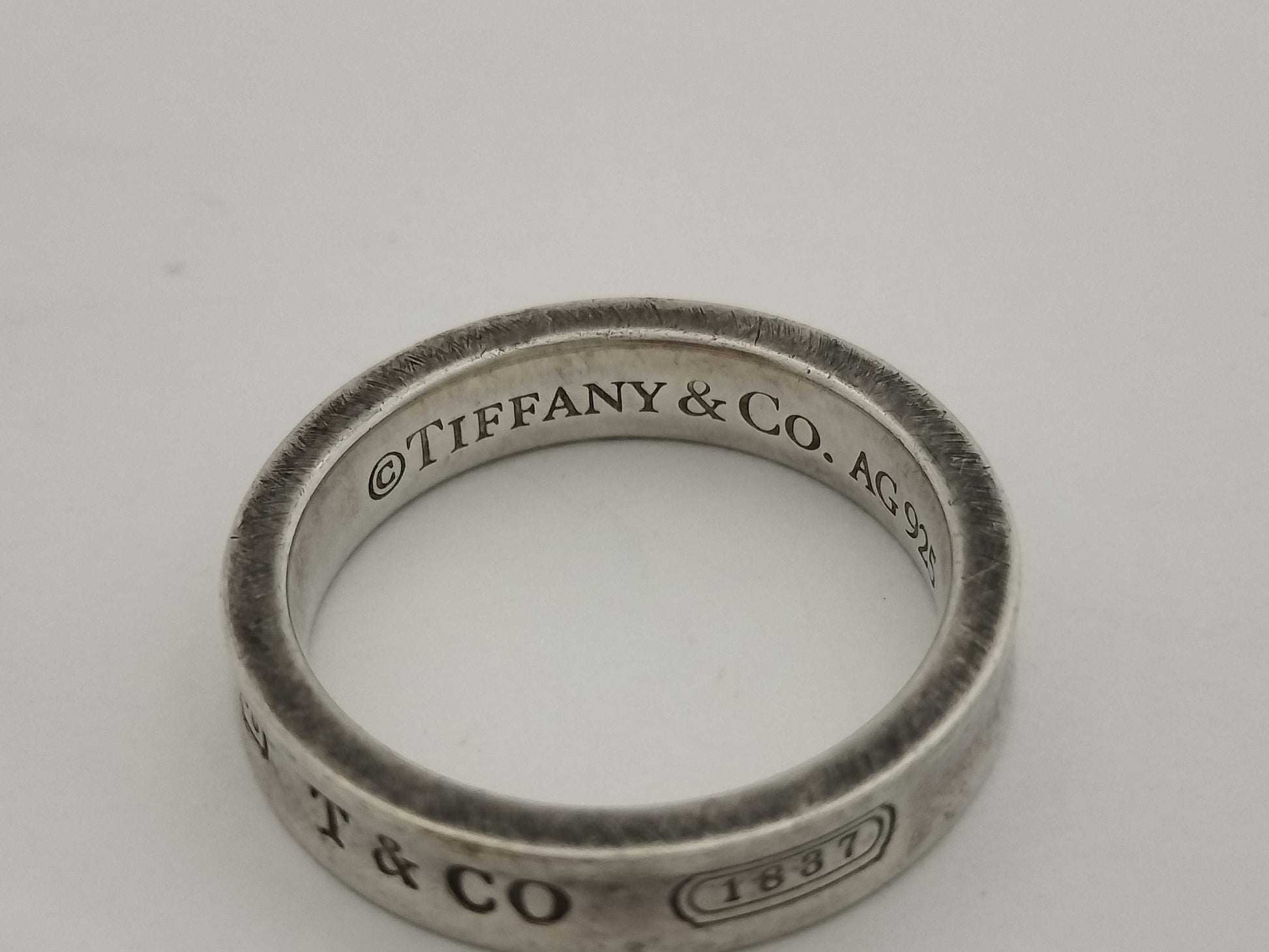 Tiffany & Co. Tiffany 1837 Ring No. 50 SV925 4.0g Ring