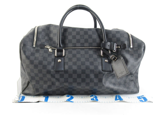 LOUIS VUITTON Damier Graffit Roadster 50 N48189 Boston Bag